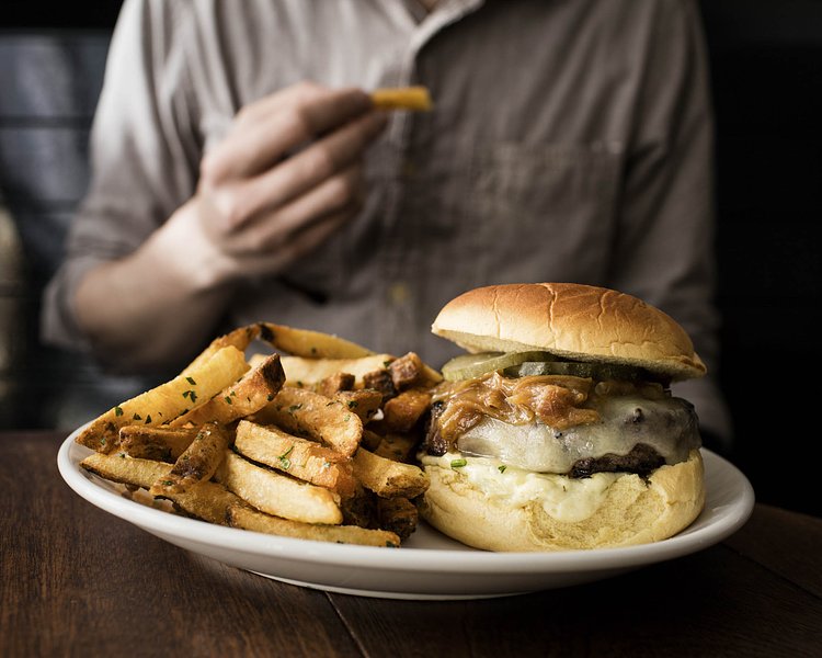 Pan-Seared Burger at GG's