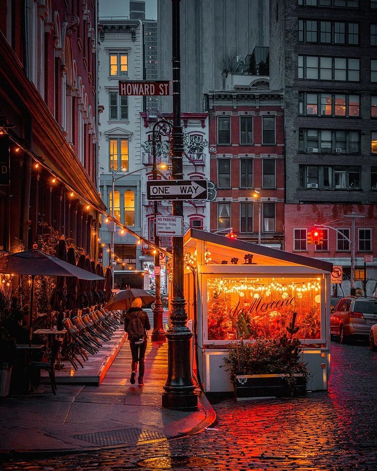 Howard Street and Mercer Street, SoHo, Manhattan