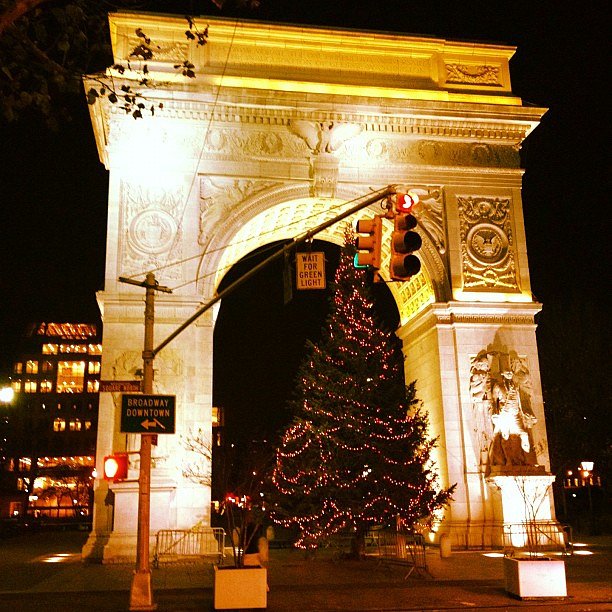 The 2011 Washington Square Park Christmas Tree