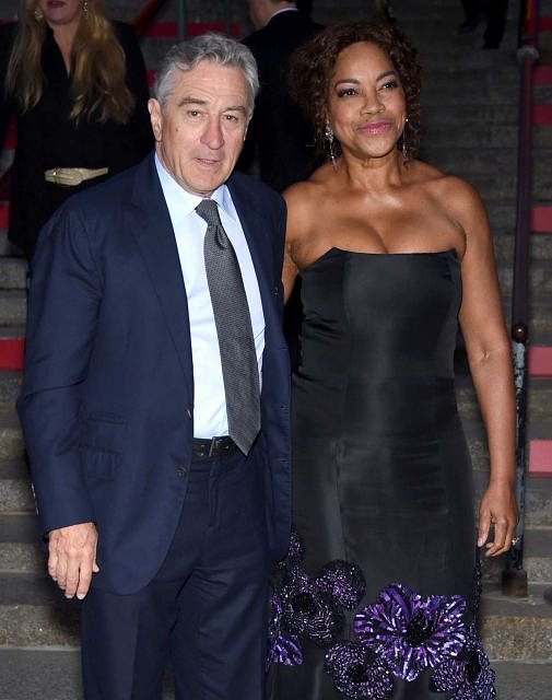 Tribeca Film Festival co-founder Robert De Niro and wife Grace Hightower attend the annual Vanity Fair Tribeca Film Festival kick-off party at the State Supreme Courthouse in Manhattan on Tuesday, April 14, 2015.