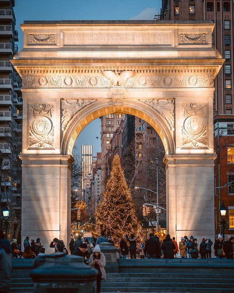 Washington Square Arch, Greenwich Village, Manhattan