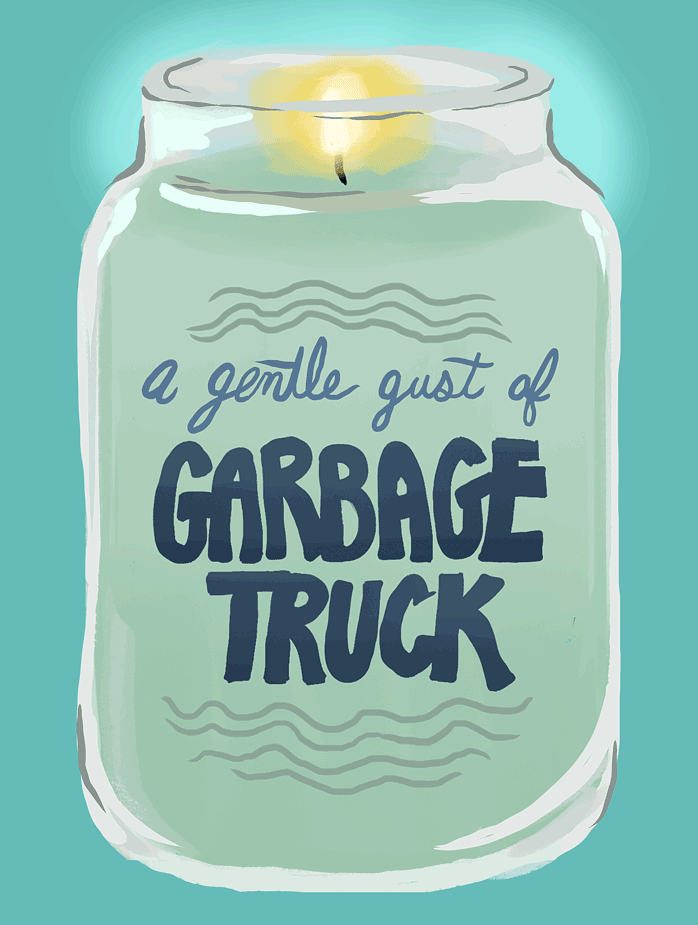 A Gentle Gust of Garbage Truck