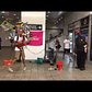 One Man Band Jeffrey Masin Performing in Times Square Subway Station