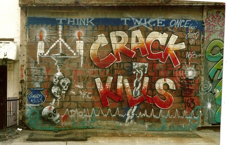 Crack Kills, Lower East Side, 1985