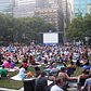 Outdoor Movie in Bryant Park