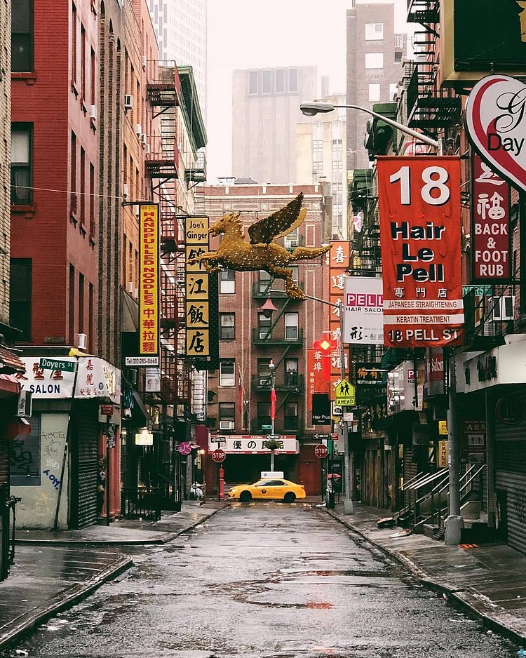 Pell Street, Chinatown, Manhattan