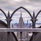 Empire State Building from Top of the Rock, Midtown, Manhattan