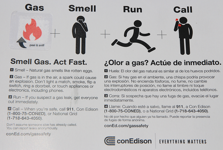 ConEd Scratch-n-Sniff Gas Mailer
