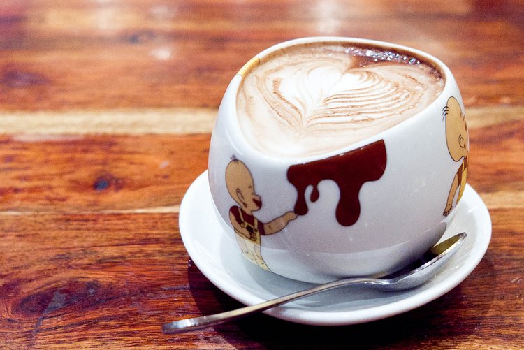 Italian hot Chocolate | @ Max Brenner: Chocolate by the bald man