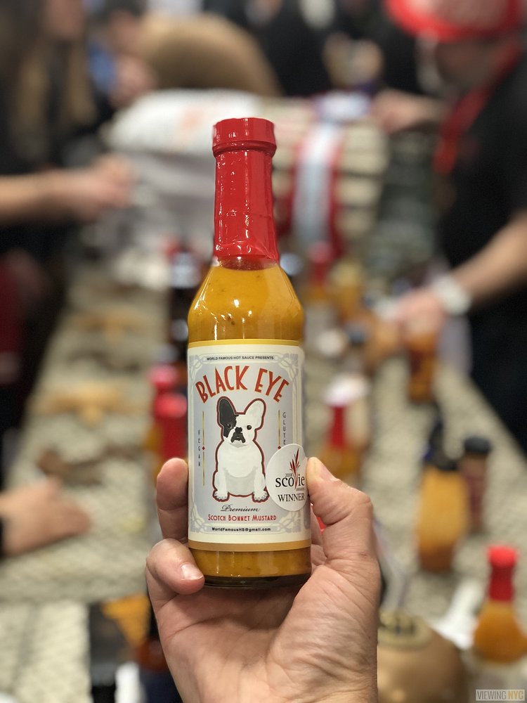 Black eye Scotch Bonnet Mustard | 2018 New York City Hot Sauce Expo