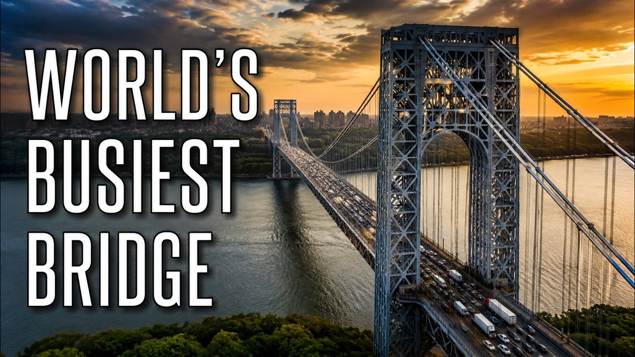 [VIDEO] Refurbishing New York's George Washington Bridge, The World's Busiest Span