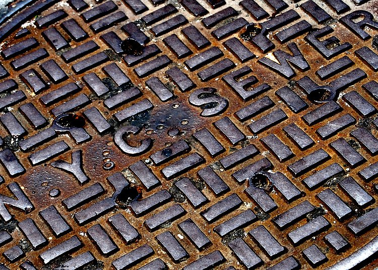 NYC - Manhole cover