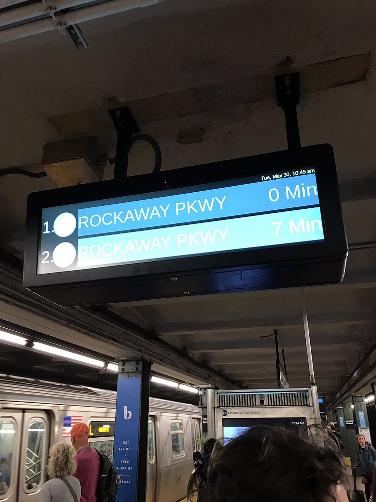 While the lettered lines are waiting for countdown clocks, do the L train stations really need theirs replaced already?
