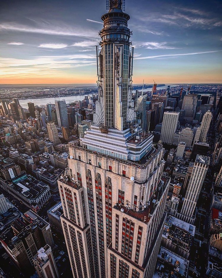 Empire State Building, New York, New York.