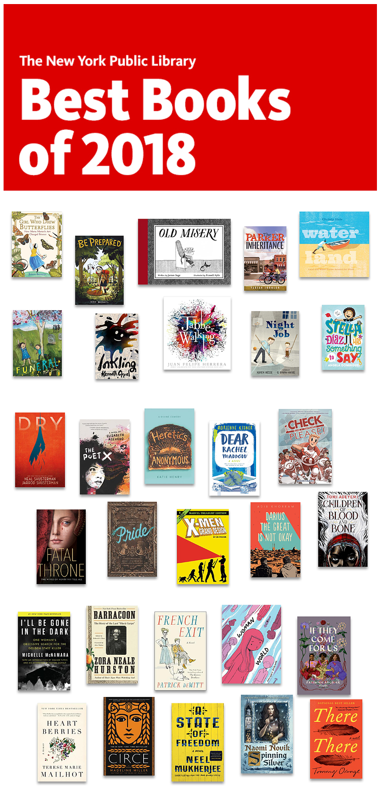 New York Public Library's 'Best Books of 2018' Selections