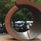 "My Circle," by Beverly Pepper, will stand in the Union Square Triangle through May 2016.