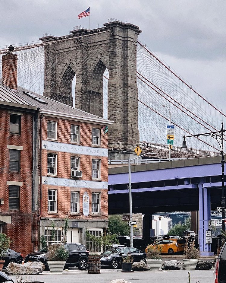 Brooklyn Bridge from Seaport