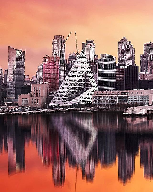 VIA 57 West, New York, New York. Photo via @dan_piech #viewingnyc #newyork #newyorkcity #nyc #via57west