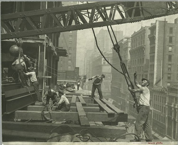 Vintage Health and Safety - Building Empire State Building | Vintage Health and Safety Photos - Empire State Building