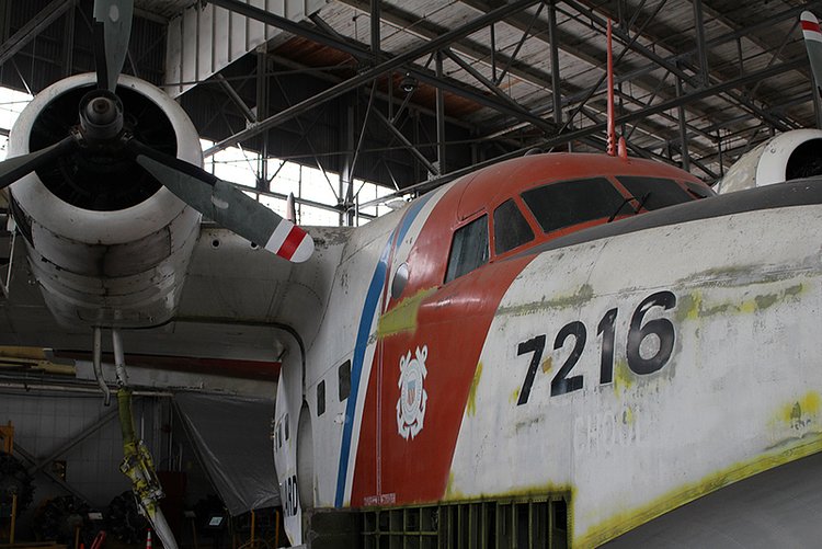 One of Brooklyn's best kept secrets, Hangar B, filled with vintage aircraft being restored.