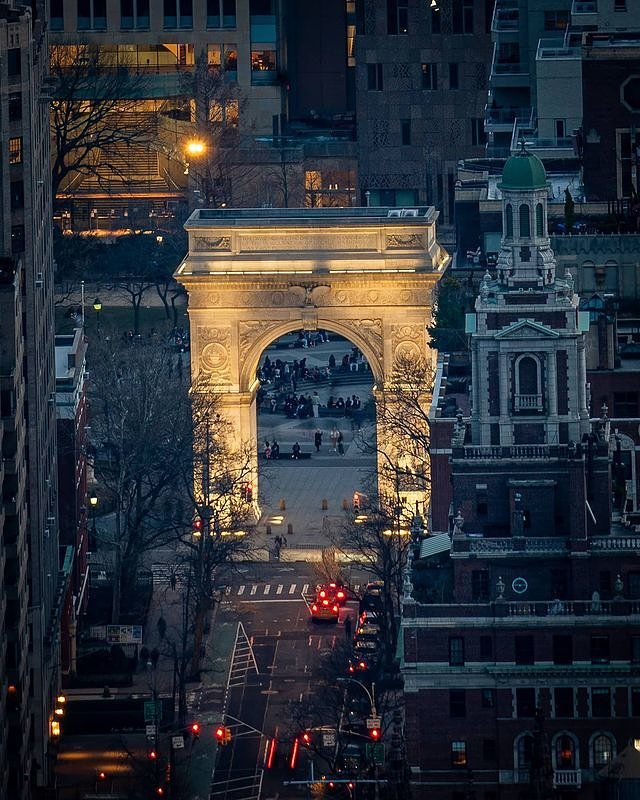 Washington Square Arch, Greenwich Village, Manhattan