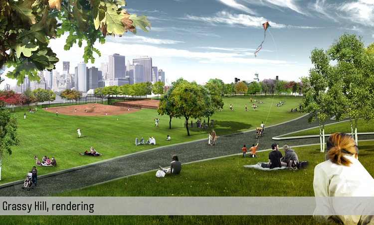 Rendering of Grassy Hill