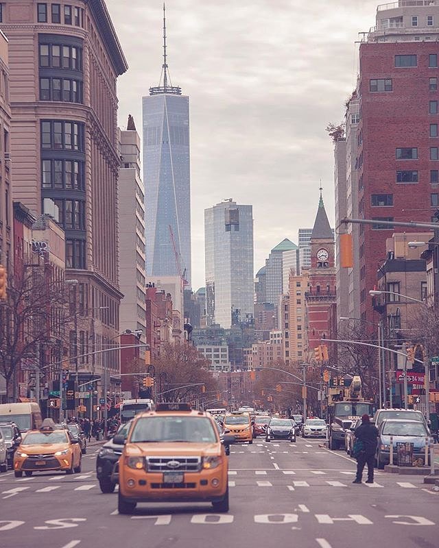 New York, New York. Photo via @fallinginlovewithnyc #viewingnyc #newyork #newyorkcity #nyc