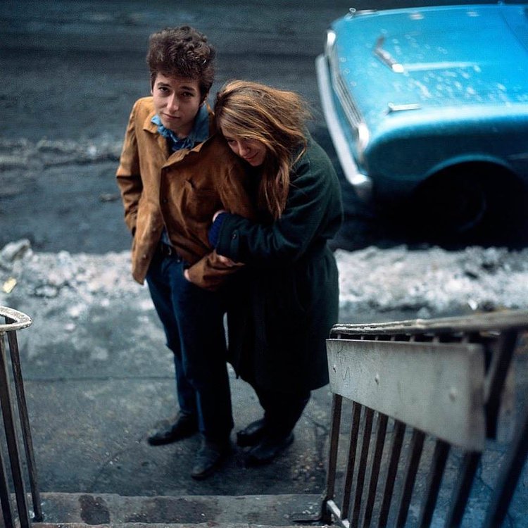 Bob Dylan and Suze Rotolo, West Village, New York City (1963)