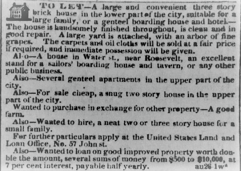 1837 - Morning Herald - New York, NY