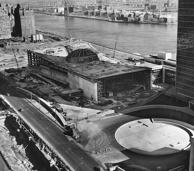 Nov. 11, 1951: Photos showed progress in the construction of a Robert Moses project, the General Assembly Building of the United Nations, a couple of years behind schedule.