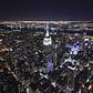 Empire State Building and Midtown at night