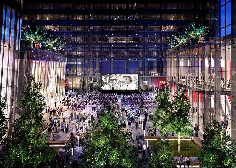 The entire construction will rest on a 2.6-acre state-of-the-art platform positioned over the existing railroad track, completed in 2014.