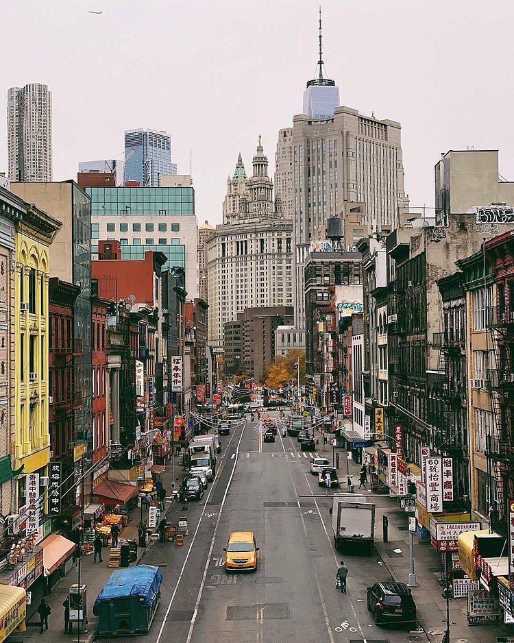 Chinatown, Manhattan. Photo via @iwyndt #viewingnyc #newyork #newyorkcity #nyc