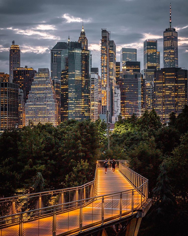 Squibb Park Bridge, Brooklyn Heights, Brooklyn