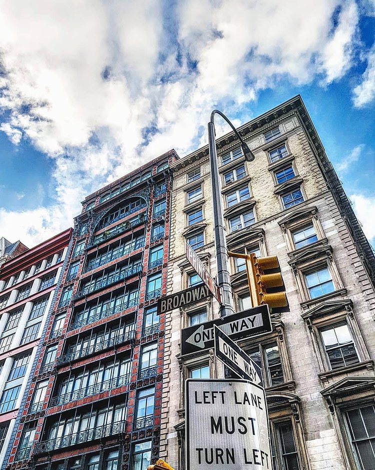 SoHo, Manhattan. Photo via @brunobrasileiro #viewingnyc #nyc #newyork #newyorkcity