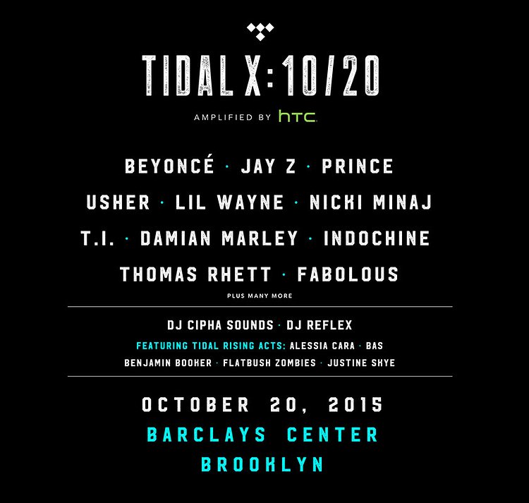 Tidal X: 10/20