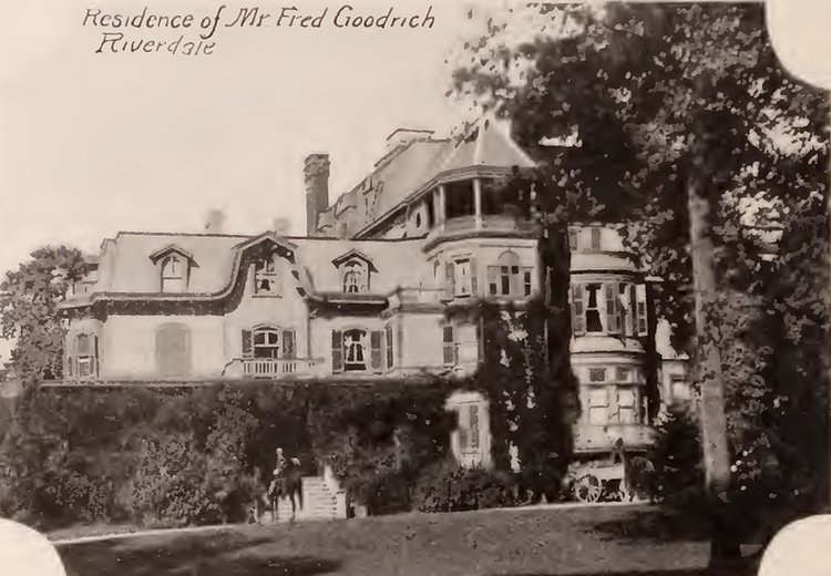 Fred Goodrich residence Riverdale Bronx 1897