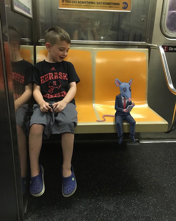 #subwaydoodle #subway #doodle #swd #nyc #ratrace