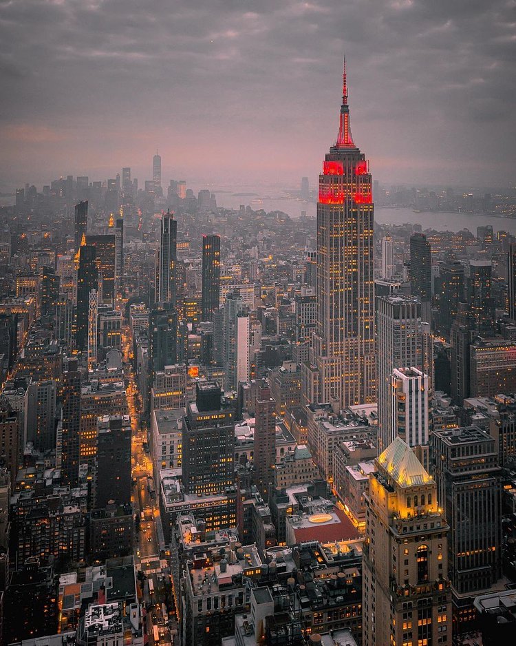 Midtown and Lower Manhattan