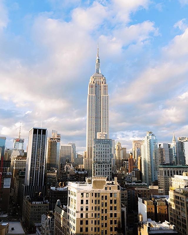 Empire State Building. Photo via @opoline #viewingnyc
