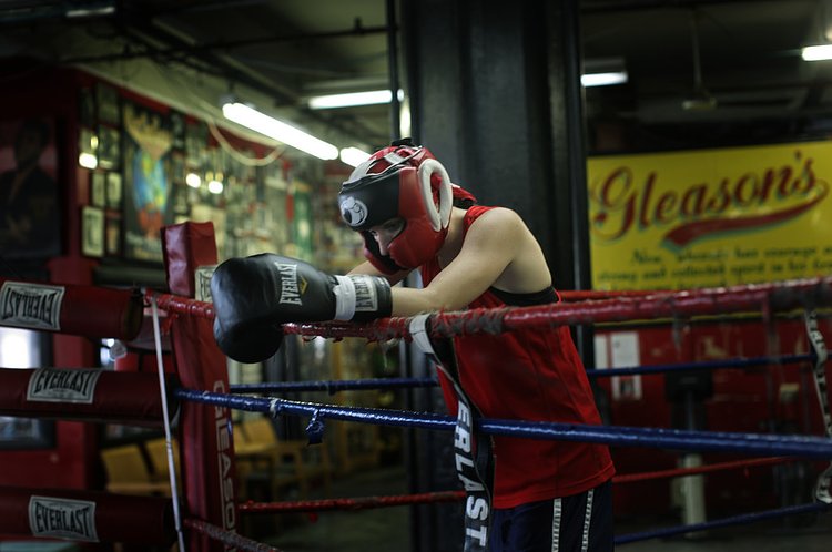 N.Y./Region: In the Ring | 07/06/10-(MET)--Christina Cruz's quest to compete in the Olympics as a boxer. She trains here at the Gleason's Gym in Brooklyn.

Photo by: Beatrice de Gea for The New York Times

Related Article: <a href="http://nyti.ms/dbzPEi" rel="nofollow">nyti.ms/dbzPEi</a>