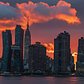 Sunset over Midtown East