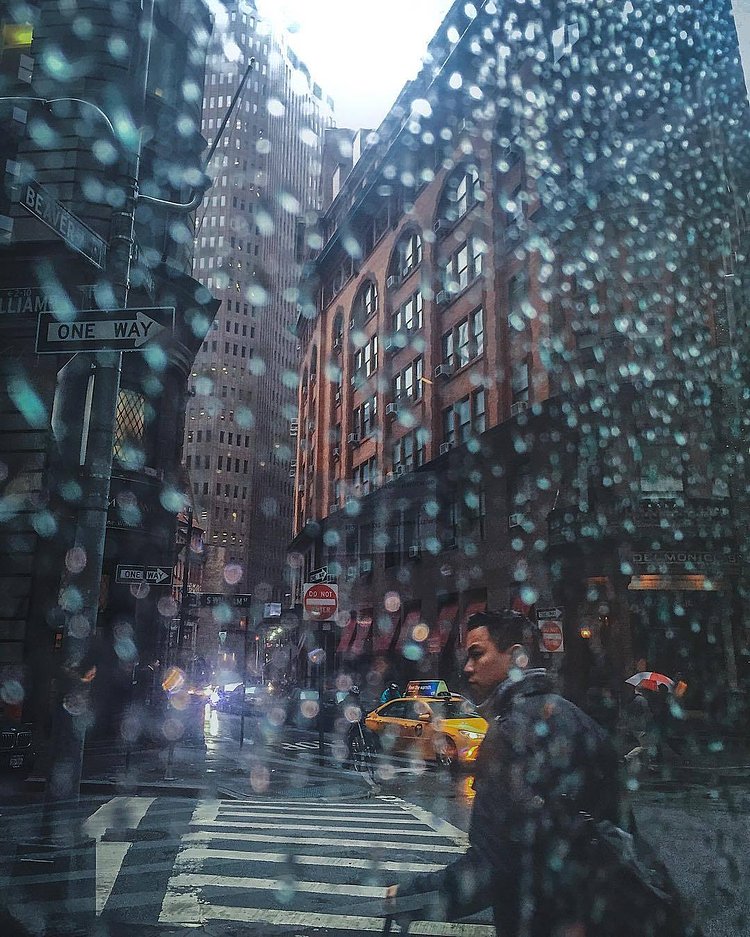 Delmonico's in the Rain