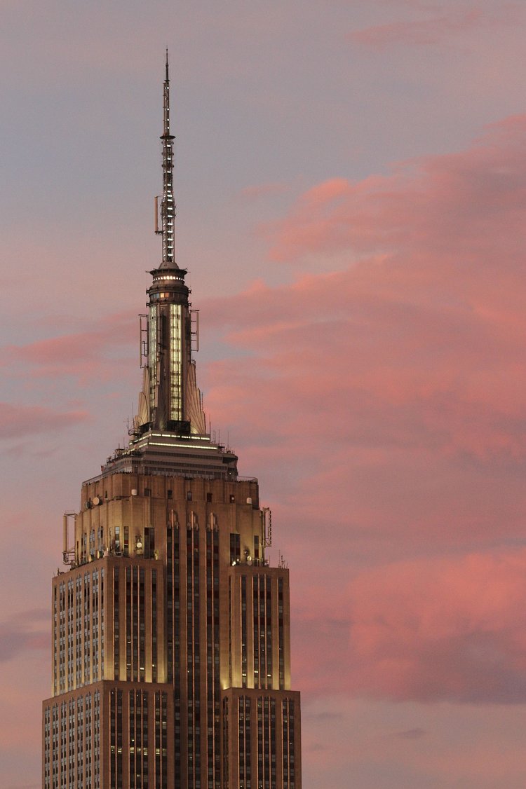 Empire State Building at Sunset