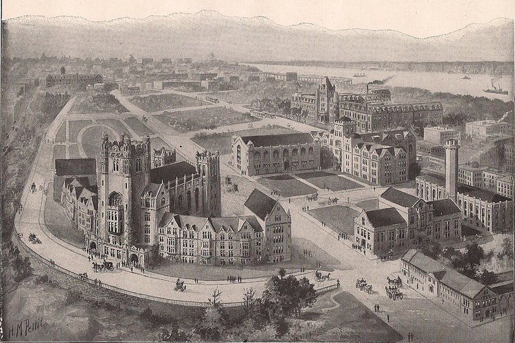 College of the City of New York (King's Views of New York)