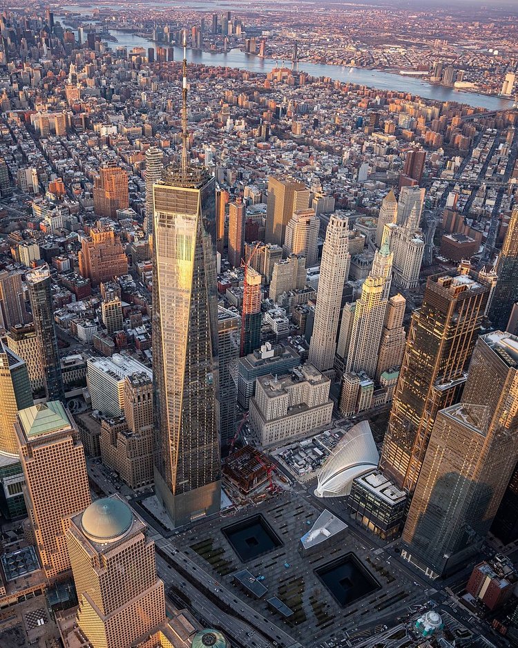 One World Trade Center and Lower Manhattan