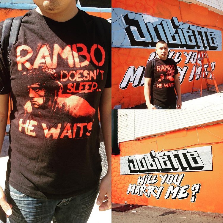 Me and Rambo aren't getting any sleep until this is done by tonight. Working on Knickerbocker and Jefferson st Brooklyn NY.