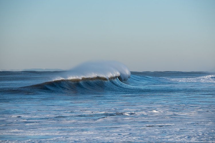 "In the winter, the ocean changes its mood. You can feel it," Waters said. "For most, it is uninviting."