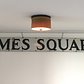Times Square Subway Station Sign NYC IRT Antique Original Manhattan Historical New York City Memorabilia Big Apple Architectural Salvage