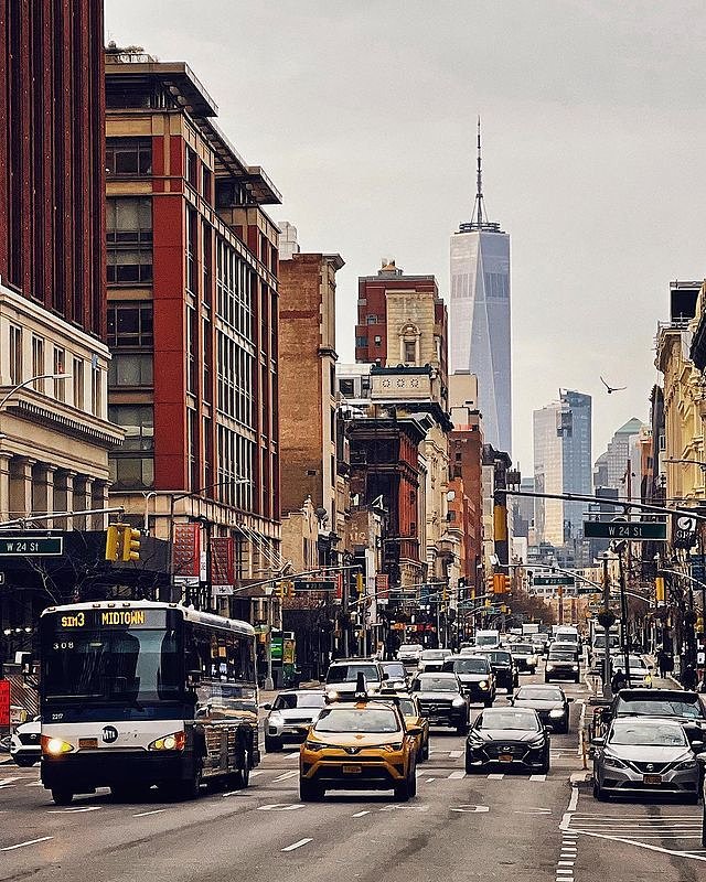 6th Avenue, Chelsea, Manhattan